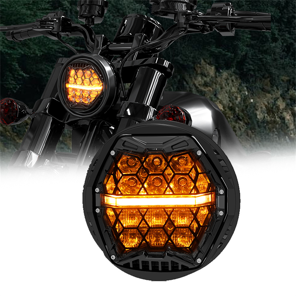 Universal Motorcycle Led Headlight Projector - 5,75 