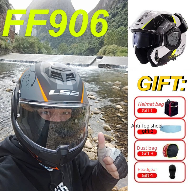 Modular Flip Up Motorcycle Helmet Dot Approved - Мотошлем LS2 FF906 Advant Modular Flip