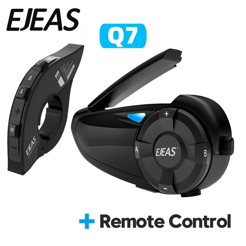 Universal Motorcycle Helmet Intercom Headset - EJEAS Q7 Гарнитура для мотоциклетного шлема