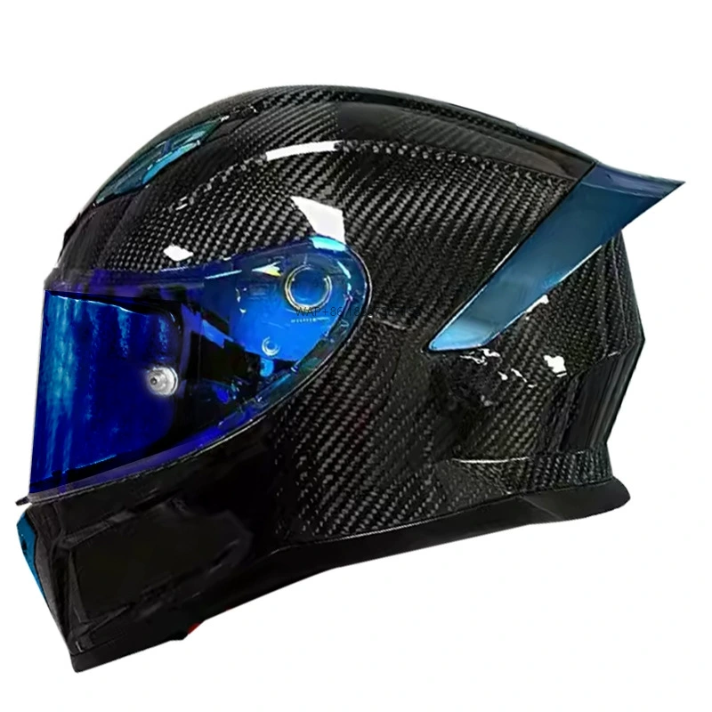 Carbon Fiber Lightweight Motorcycle Helmet - Высокопроизводительный гоночный мотоциклетный шлем из углеродного