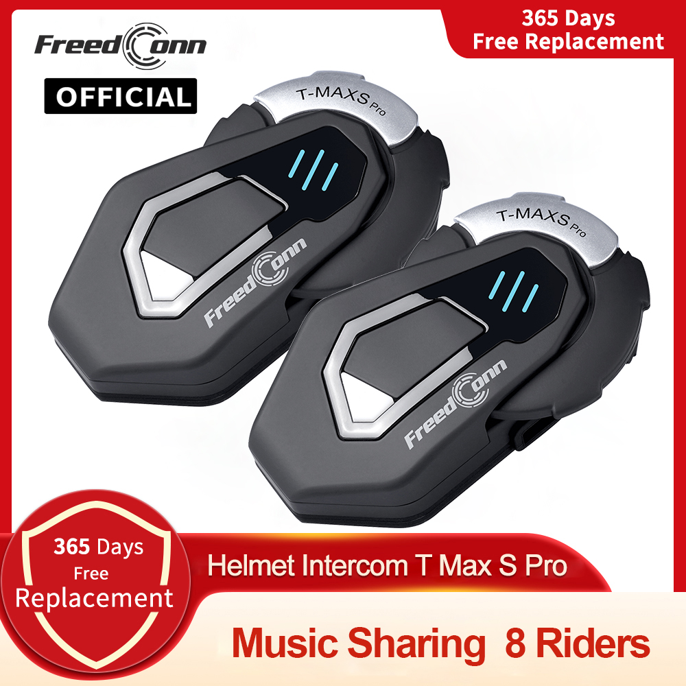Universal Motorcycle Helmet Intercom Headset - Bluetooth-гарнитура для мотоциклетного шлема FreedConn T