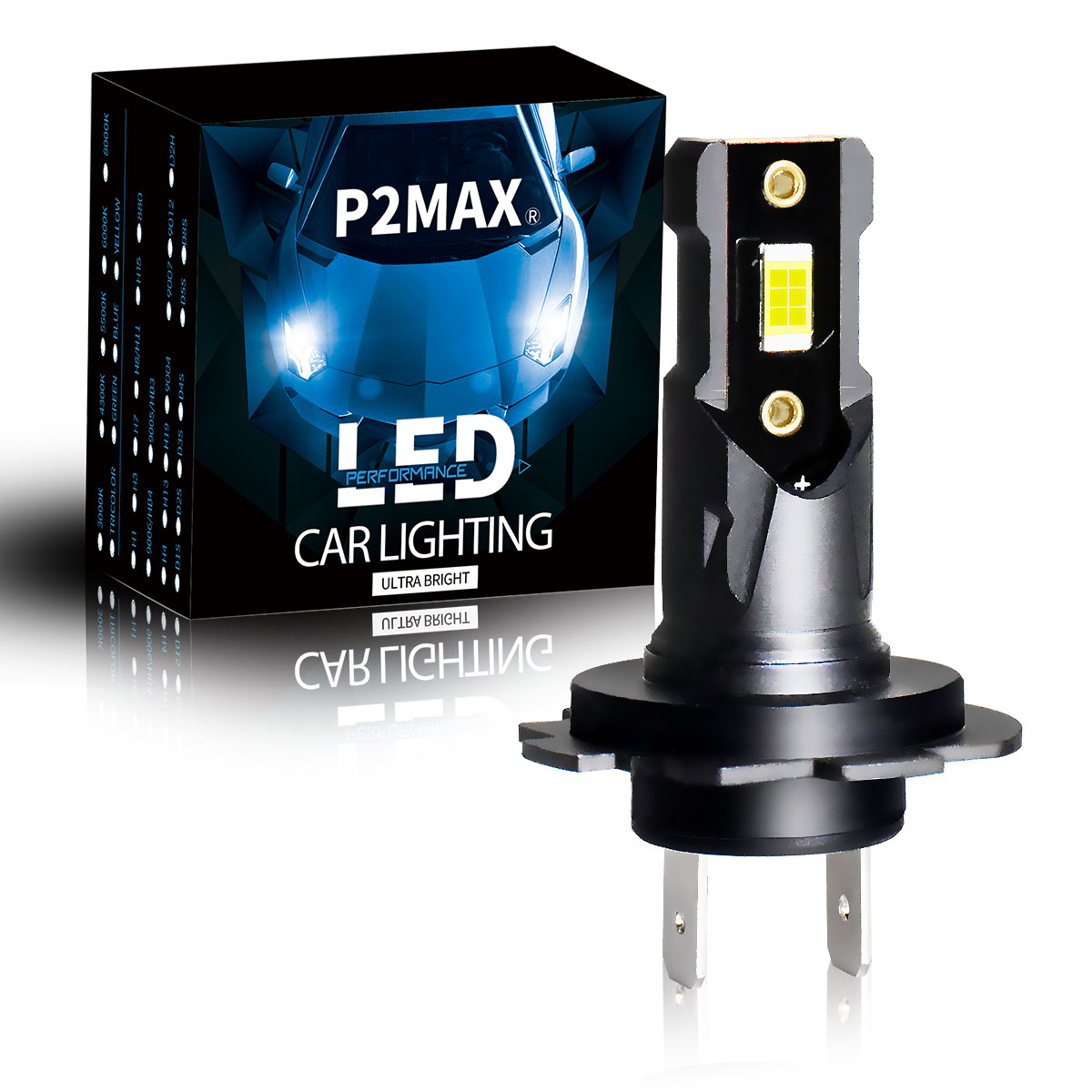 Universal Motorcycle Led Headlight Projector - 1/2/4 шт. Мощные светодиодные лампы H7