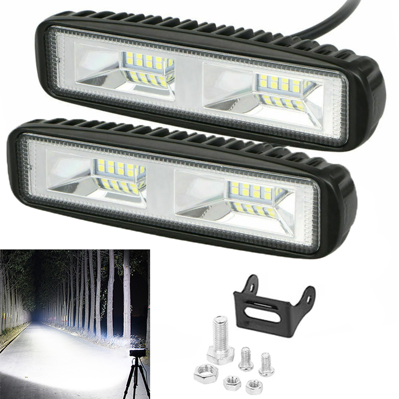 Universal Motorcycle Led Headlight Projector - Светодиодная рабочая фара 48 Вт, высокояркий