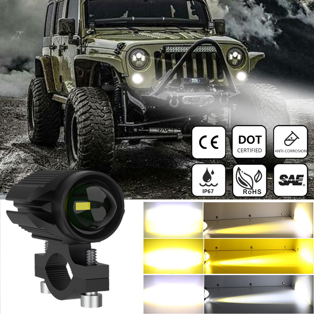 Дополнительные светодиодные фа – обзор и цена Universal Motorcycle Led Headlight Projector