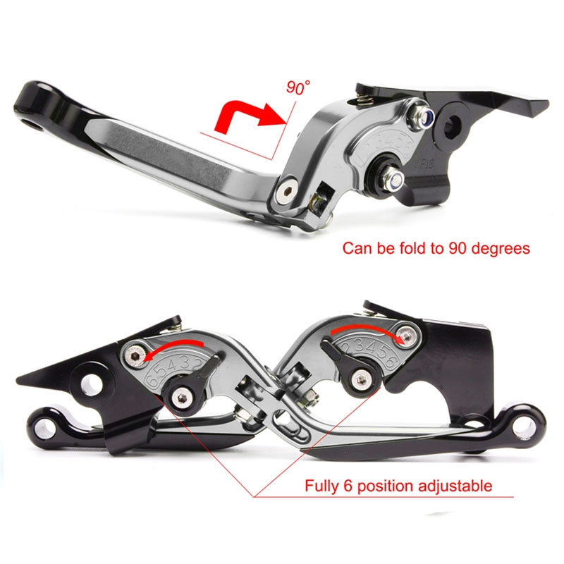 Для MT-09 MT 09 MT09 2013-2020 – обзор и цена Cnc Aluminum Adjustable Brake Clutch Levers