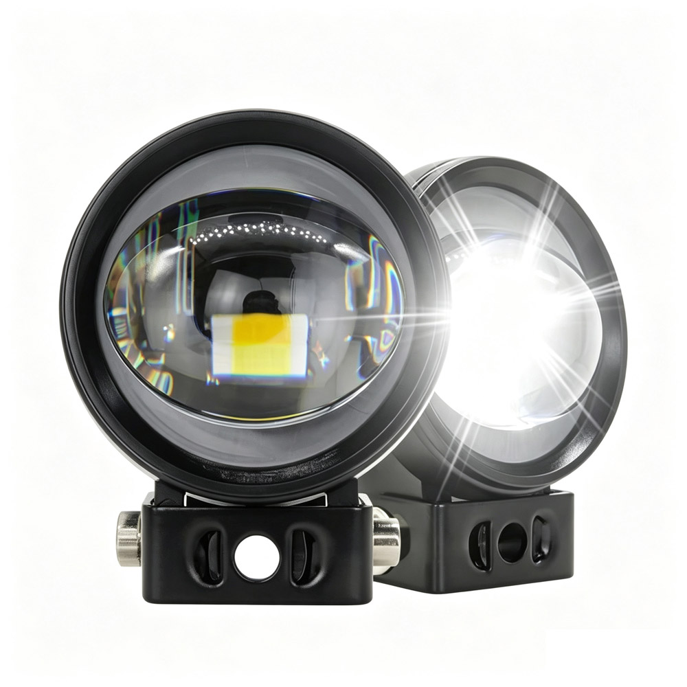 Светодиодные прожекторы для мо – обзор и цена Universal Motorcycle Led Headlight Projector