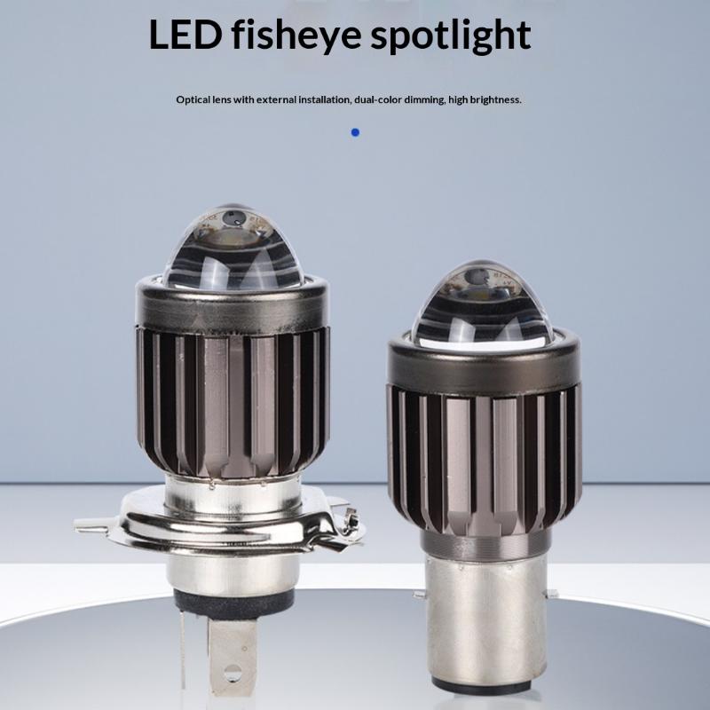 НОВИНКА: 1 шт. универсальная с – обзор и цена Universal Motorcycle Led Headlight Projector