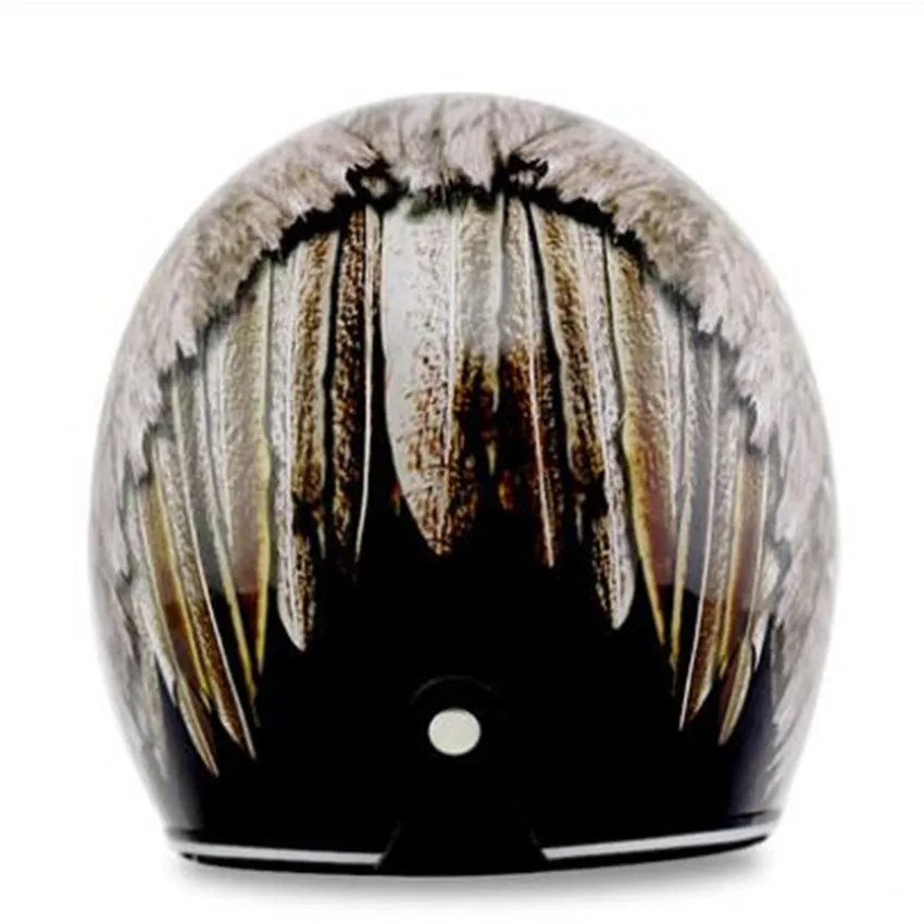 Черный винтажный мотоциклетный – обзор и цена Vintage Open Face Retro Helmet