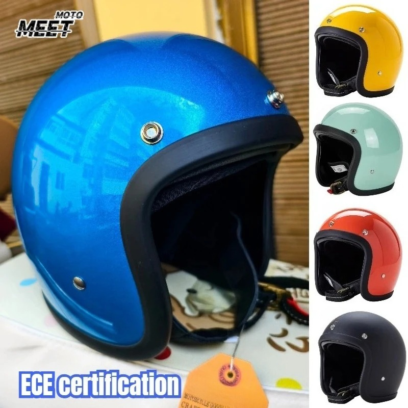 Японский корейский стиль мотоц – обзор и цена Vintage Open Face Retro Helmet