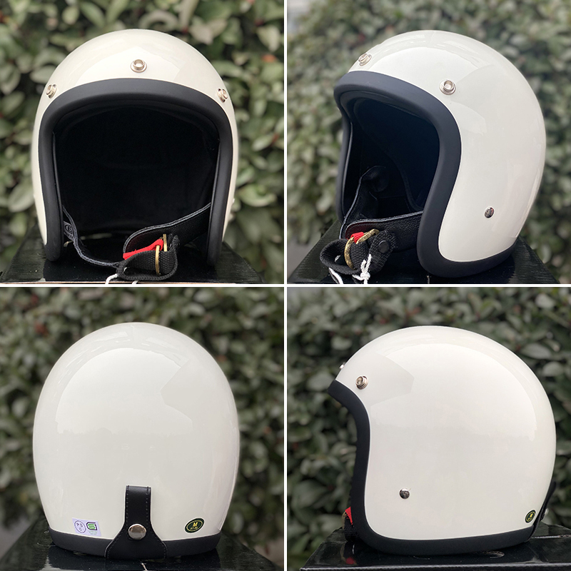 Мотошлем TT&COCASCOS Jet Vinta – обзор и цена Vintage Open Face Retro Helmet