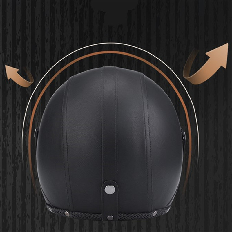 Шлем с открытым лицом для мужч – обзор и цена Vintage Open Face Retro Helmet