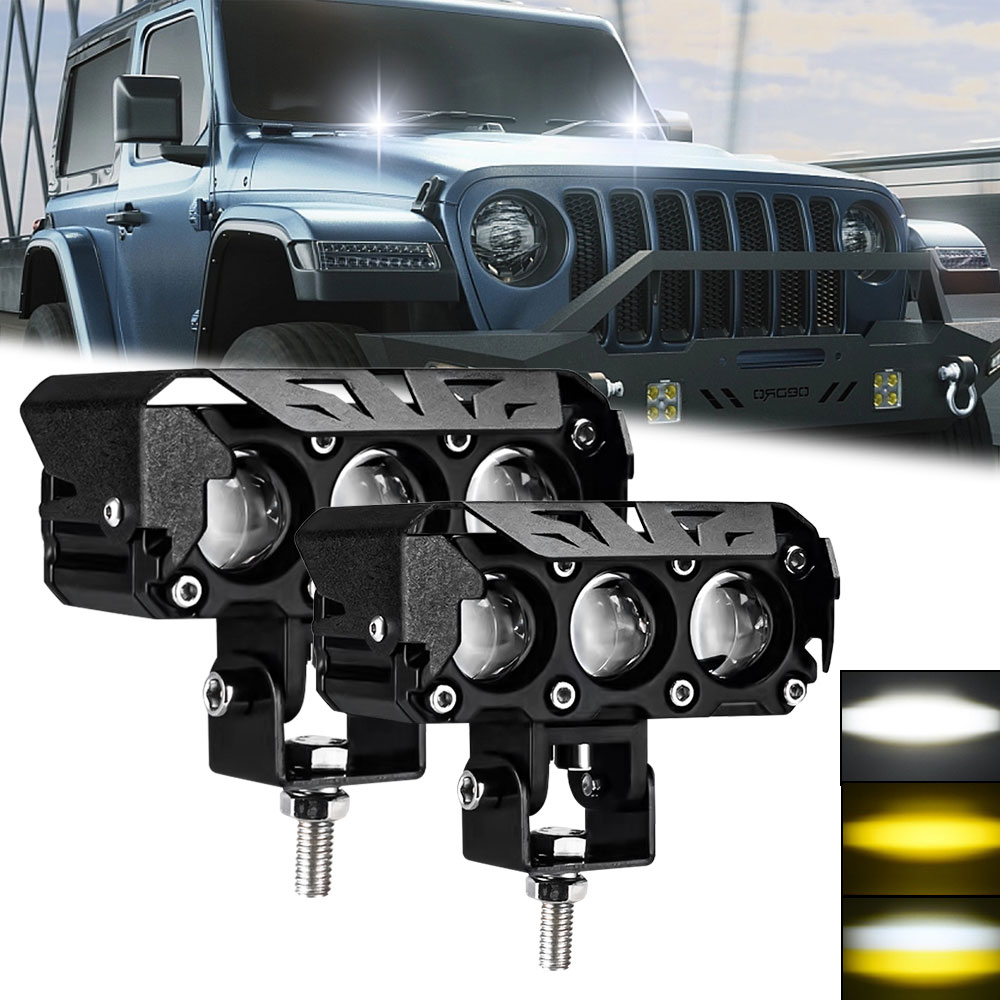 3-дюймовый светодиодный прожек – обзор и цена Universal Motorcycle Led Headlight Projector