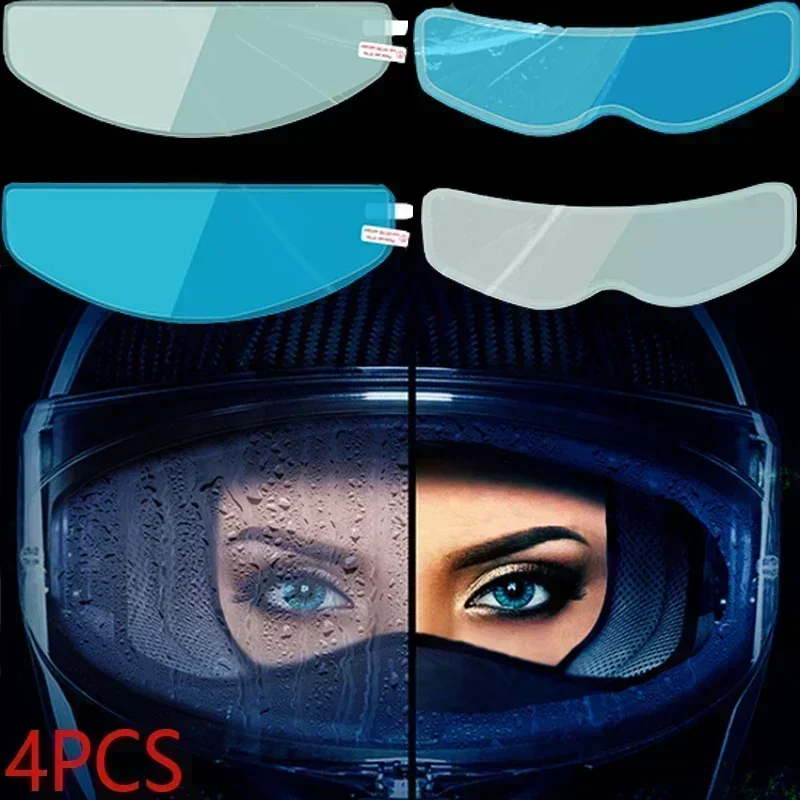 1-4 шт. Прозрачная противотума – обзор и цена Motorcycle Helmets