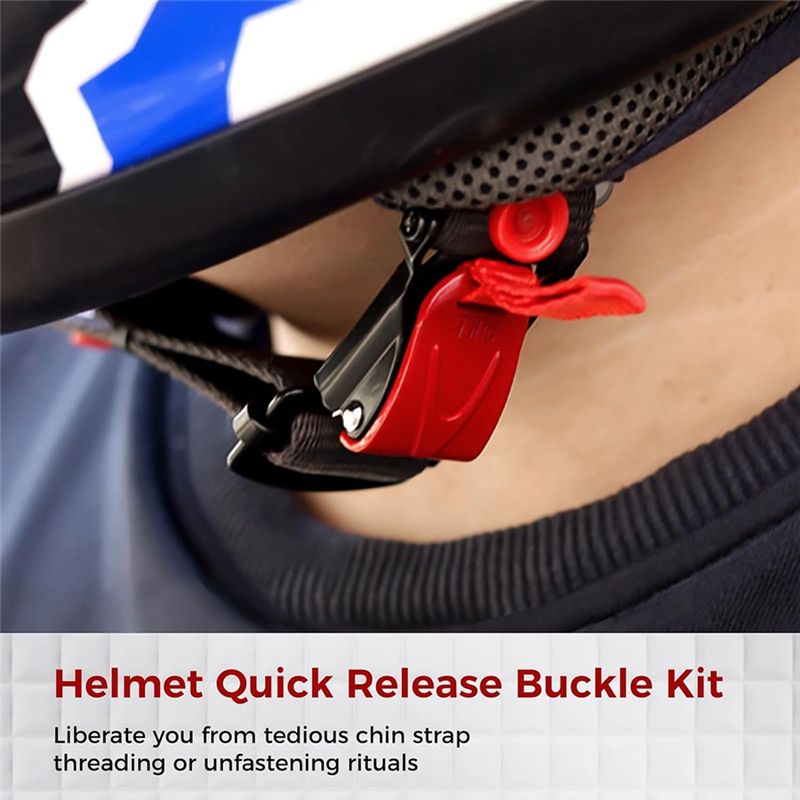 Комплект для замены быстросъем – обзор и цена Quick Release Buckle Motorcycle Helmet