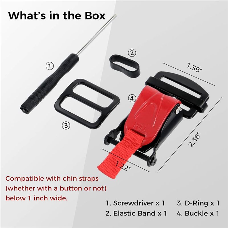 Комплект для замены быстросъем – обзор и цена Quick Release Buckle Motorcycle Helmet