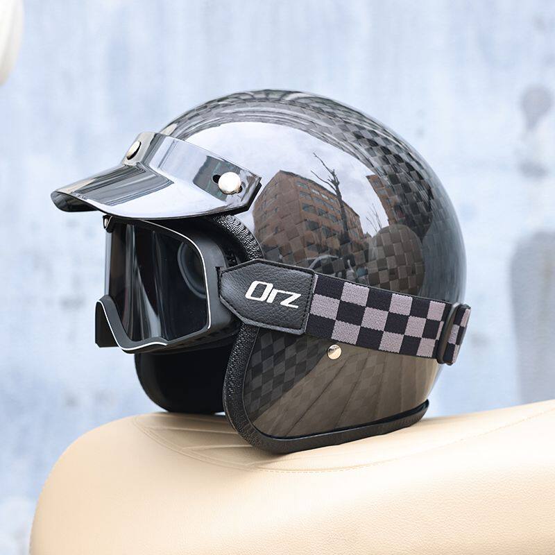 Мотошлем из карбона 2026 года, – обзор и цена Carbon Fiber Lightweight Motorcycle Helmet