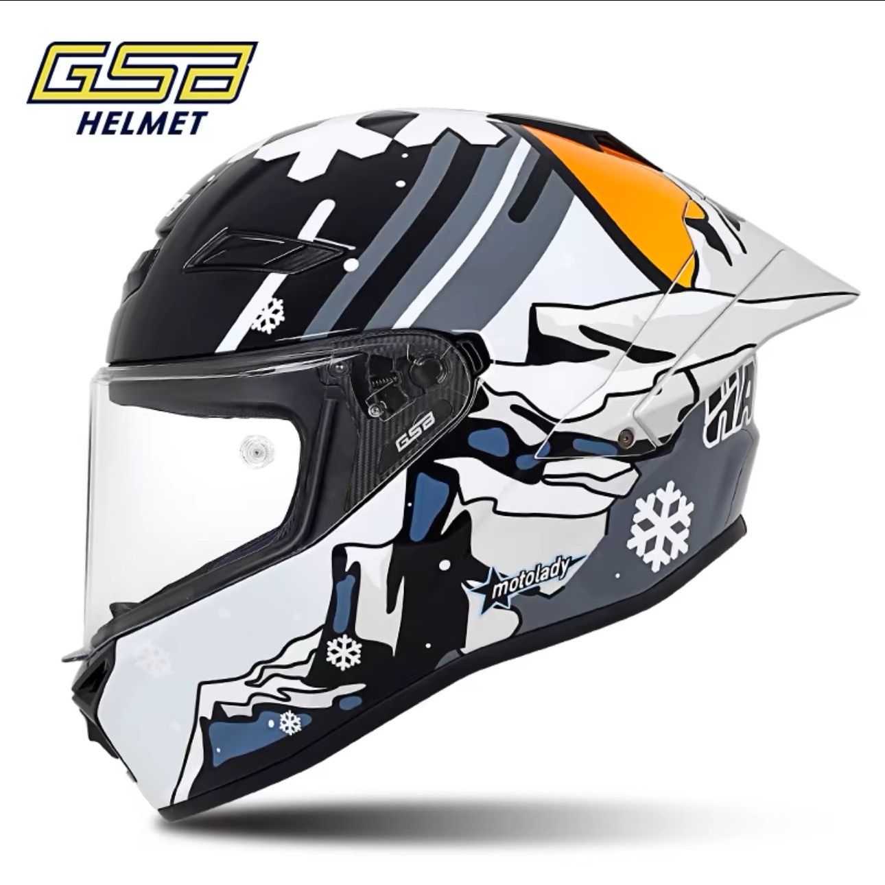 Мотошлем GSB RC5 из карбона, п – обзор и цена Carbon Fiber Lightweight Motorcycle Helmet