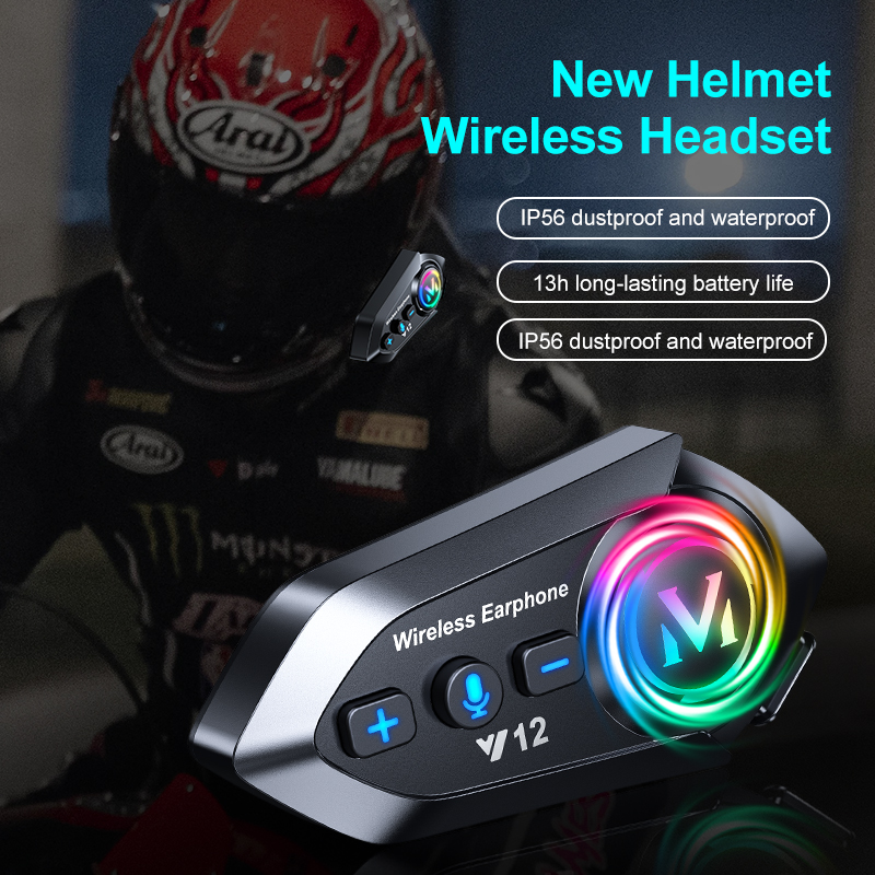 Bluetooth-гарнитура для мотоци – обзор и цена Full Face Motorcycle Helmet With Bluetooth