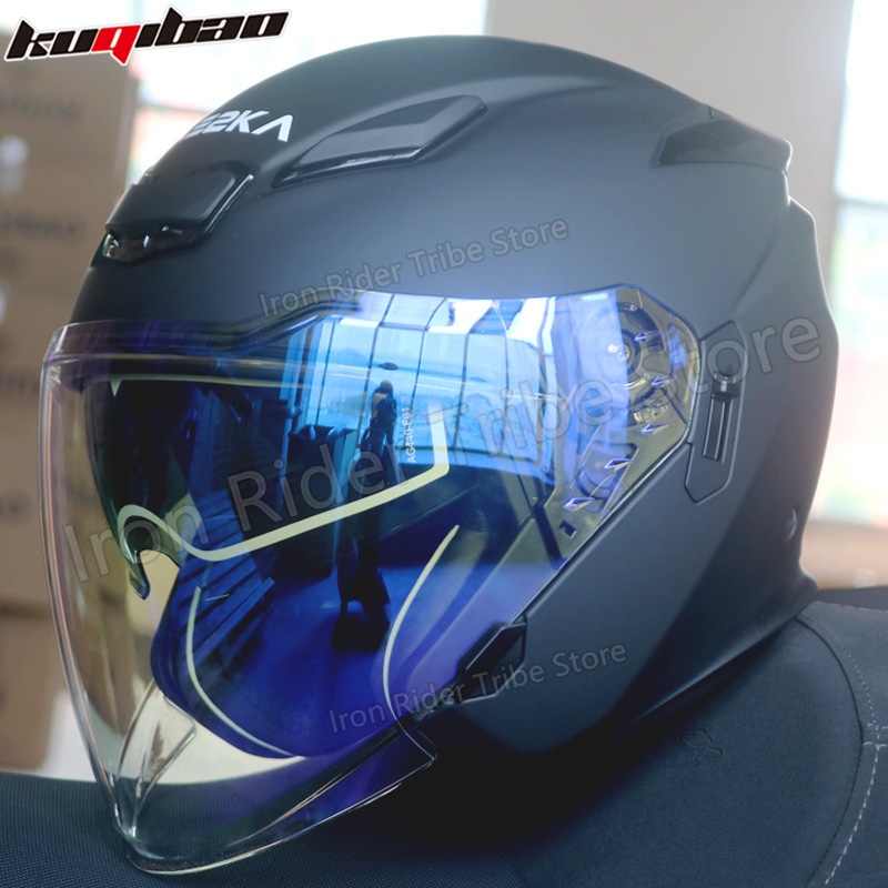 Мотошлем Kuqibao с двойным мод – обзор и цена Modular Flip Up Motorcycle Helmet Dot Approved